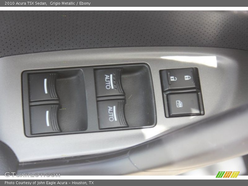 Grigio Metallic / Ebony 2010 Acura TSX Sedan