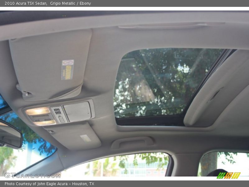 Grigio Metallic / Ebony 2010 Acura TSX Sedan