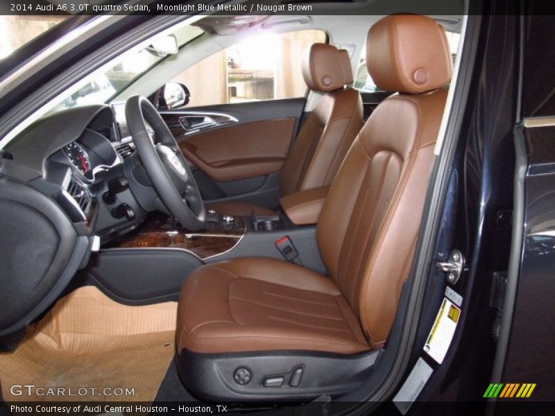  2014 A6 3.0T quattro Sedan Nougat Brown Interior