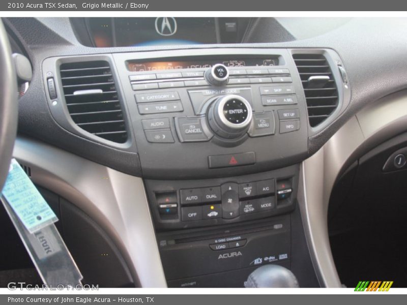 Grigio Metallic / Ebony 2010 Acura TSX Sedan