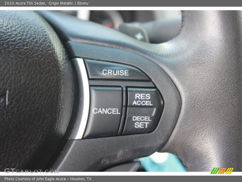 Grigio Metallic / Ebony 2010 Acura TSX Sedan