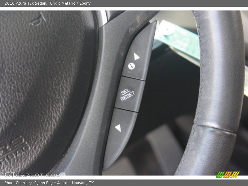 Grigio Metallic / Ebony 2010 Acura TSX Sedan
