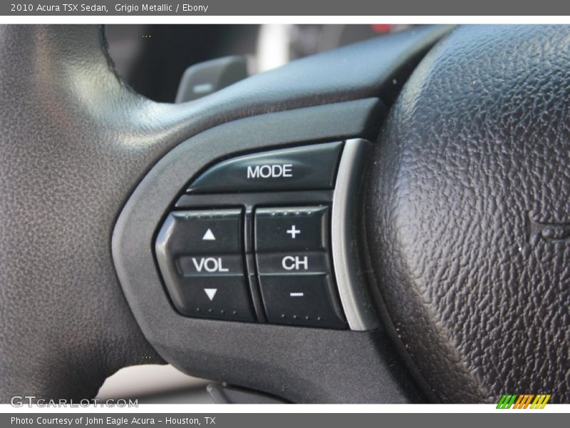 Grigio Metallic / Ebony 2010 Acura TSX Sedan