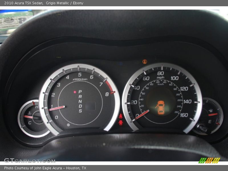 Grigio Metallic / Ebony 2010 Acura TSX Sedan