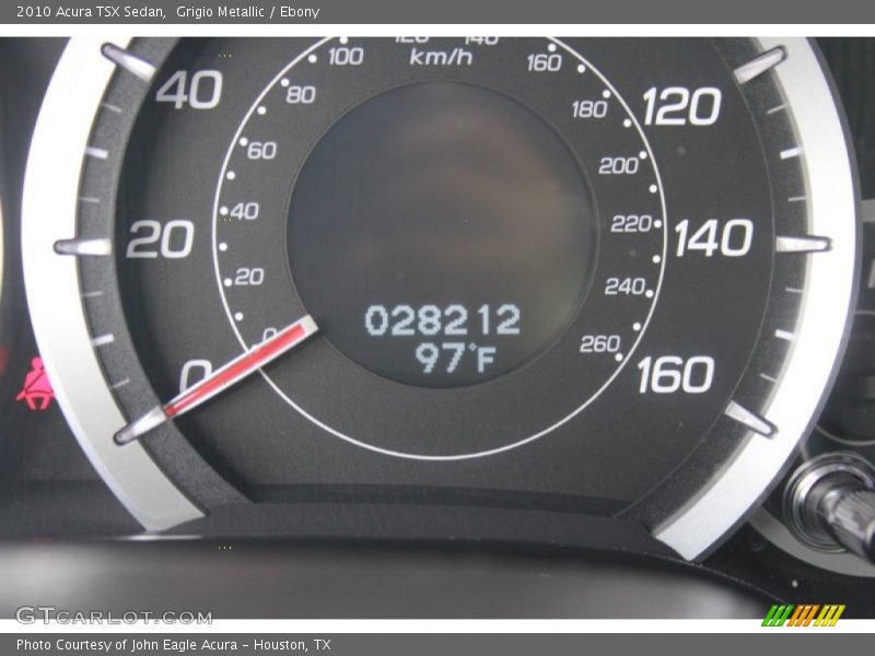Grigio Metallic / Ebony 2010 Acura TSX Sedan
