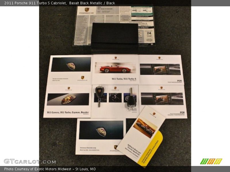 Books/Manuals of 2011 911 Turbo S Cabriolet