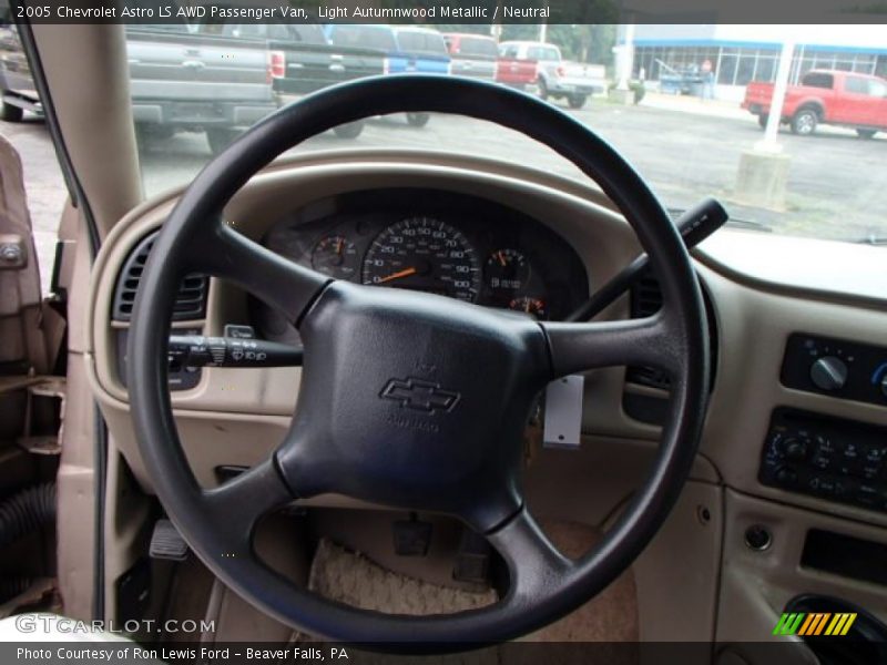  2005 Astro LS AWD Passenger Van Steering Wheel