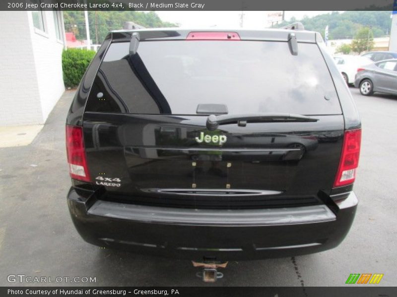 Black / Medium Slate Gray 2006 Jeep Grand Cherokee Laredo 4x4