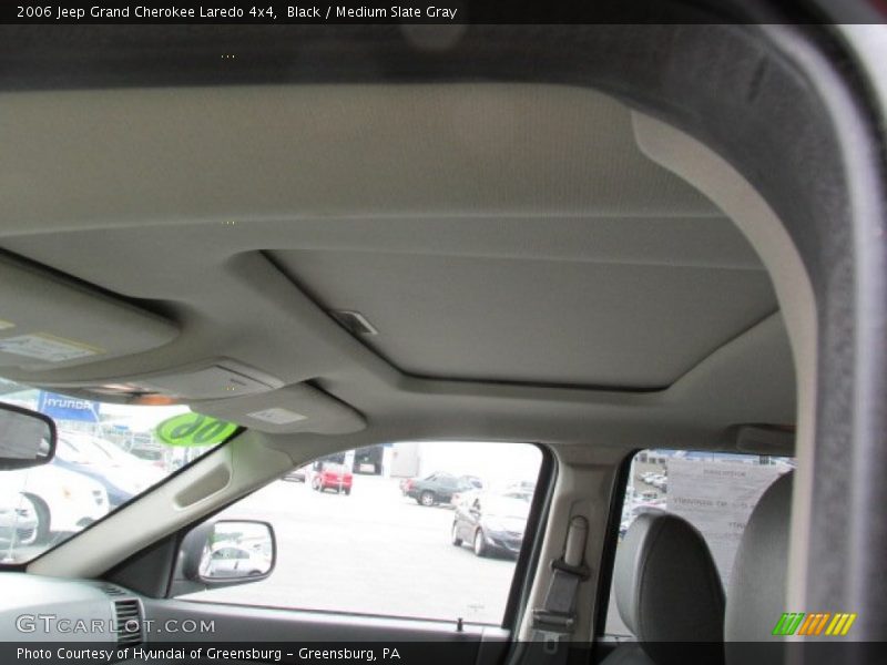 Black / Medium Slate Gray 2006 Jeep Grand Cherokee Laredo 4x4
