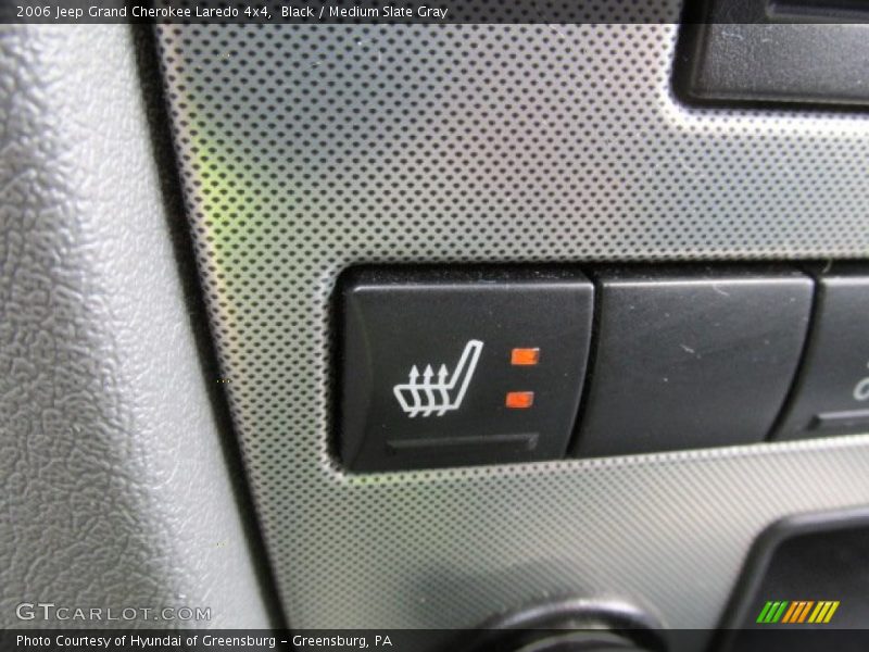 Black / Medium Slate Gray 2006 Jeep Grand Cherokee Laredo 4x4