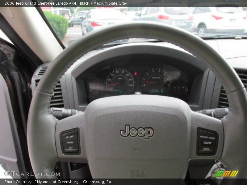 Black / Medium Slate Gray 2006 Jeep Grand Cherokee Laredo 4x4