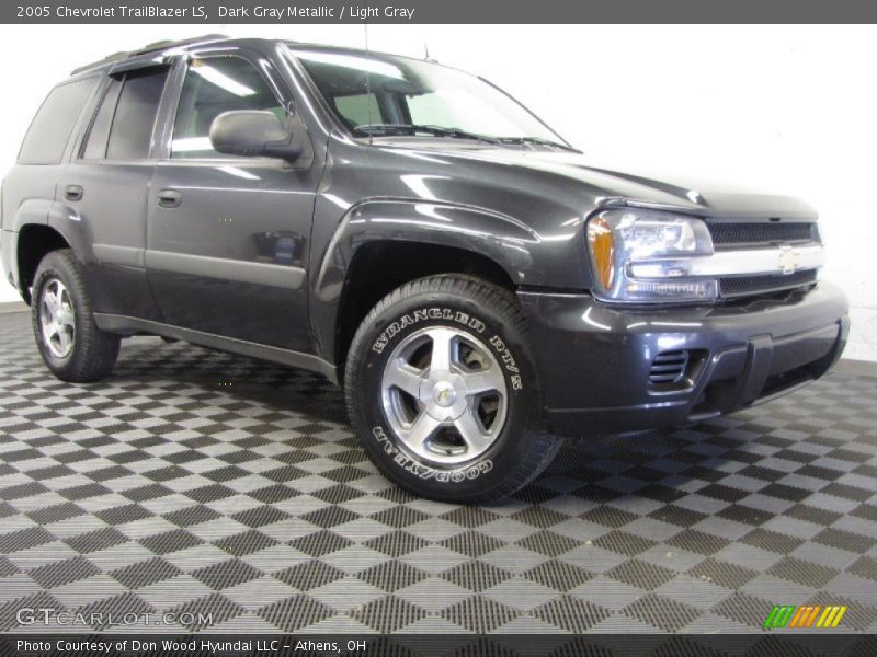 Dark Gray Metallic / Light Gray 2005 Chevrolet TrailBlazer LS
