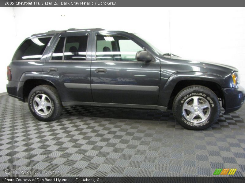 Dark Gray Metallic / Light Gray 2005 Chevrolet TrailBlazer LS