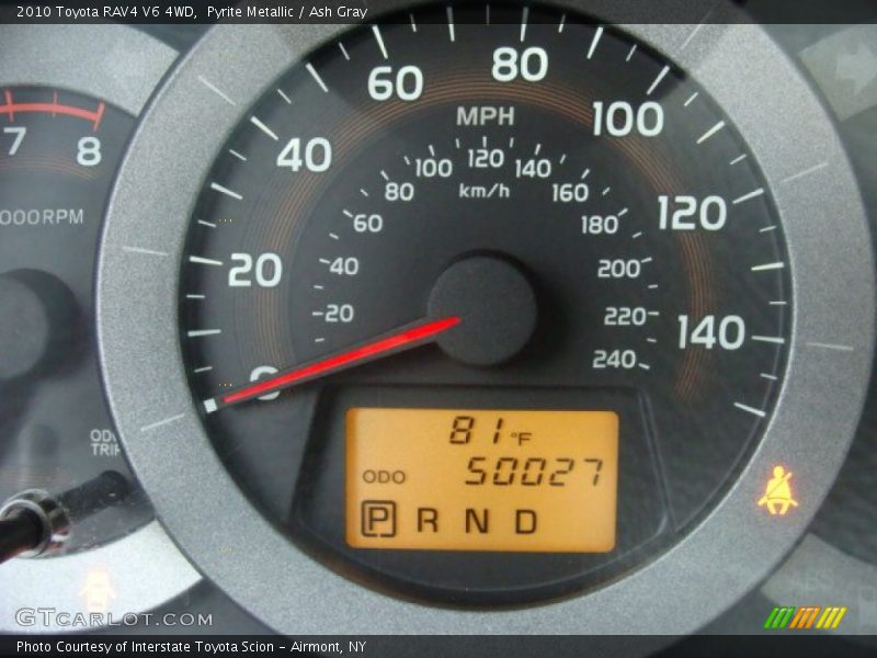 Pyrite Metallic / Ash Gray 2010 Toyota RAV4 V6 4WD