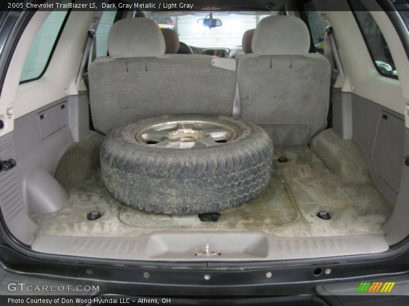 Dark Gray Metallic / Light Gray 2005 Chevrolet TrailBlazer LS