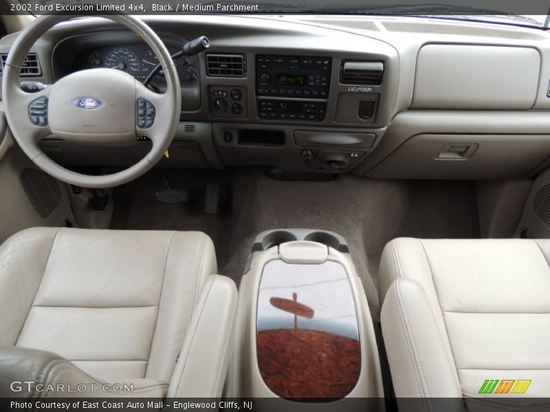 Black / Medium Parchment 2002 Ford Excursion Limited 4x4