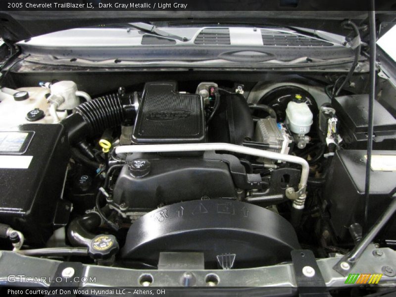 Dark Gray Metallic / Light Gray 2005 Chevrolet TrailBlazer LS