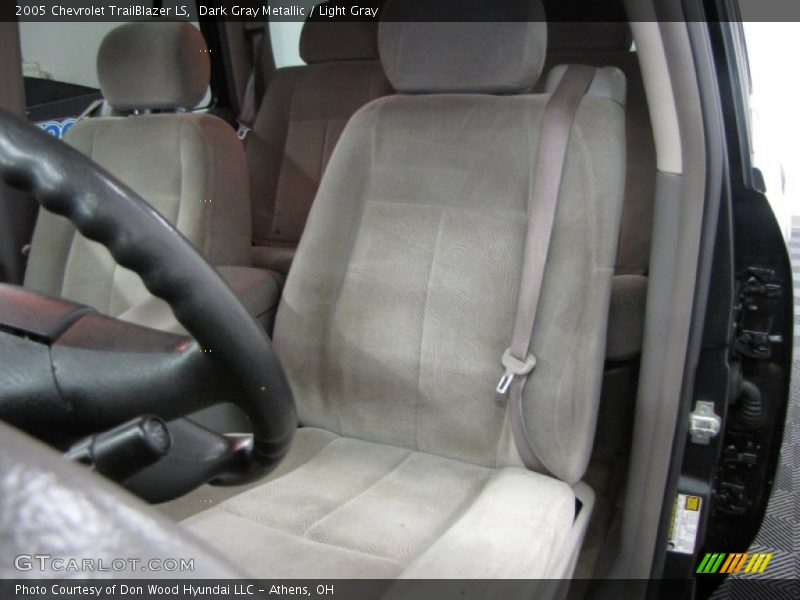 Dark Gray Metallic / Light Gray 2005 Chevrolet TrailBlazer LS