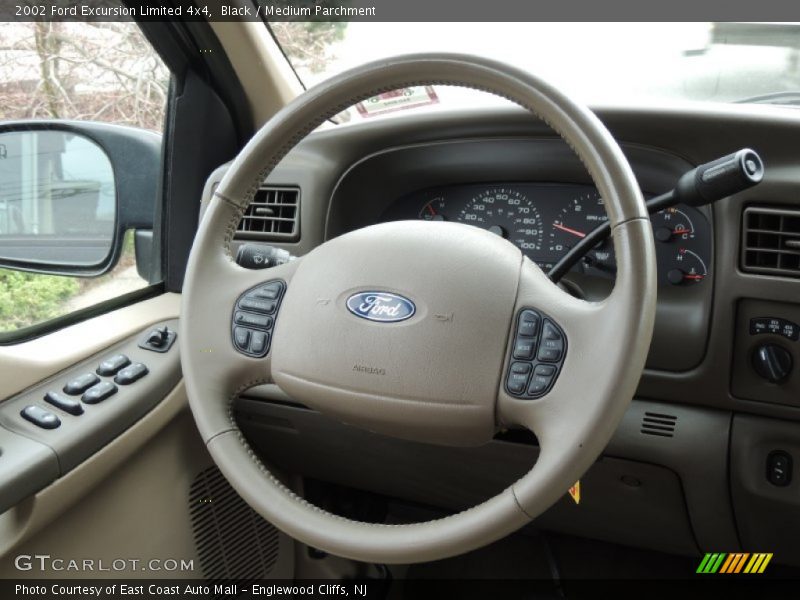 Black / Medium Parchment 2002 Ford Excursion Limited 4x4