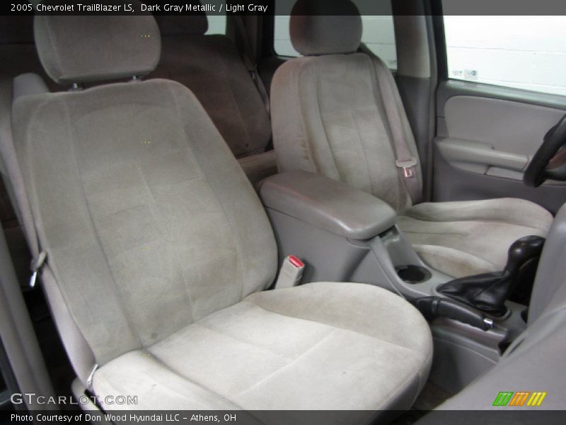Dark Gray Metallic / Light Gray 2005 Chevrolet TrailBlazer LS