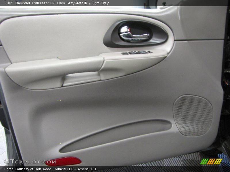 Dark Gray Metallic / Light Gray 2005 Chevrolet TrailBlazer LS