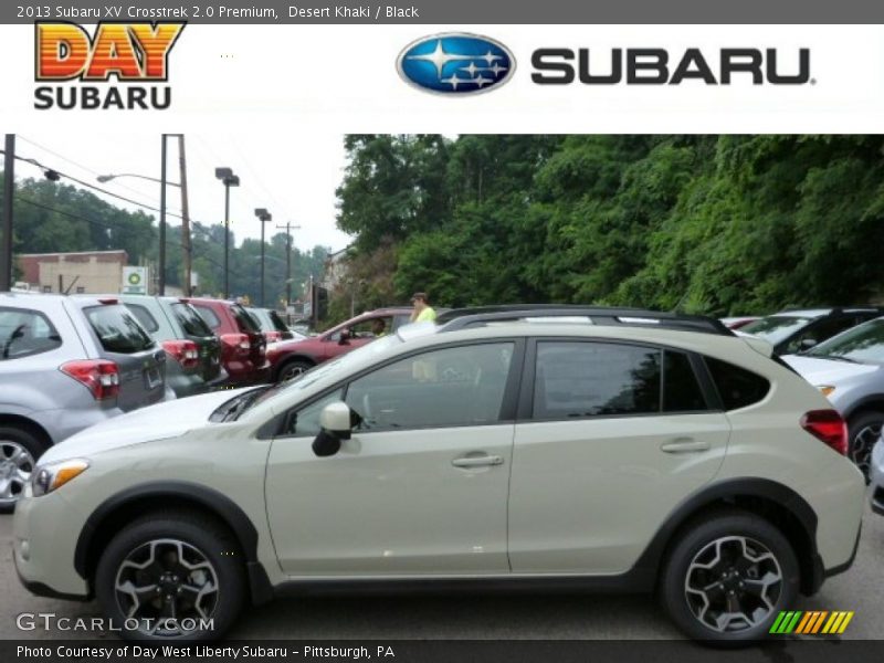 Desert Khaki / Black 2013 Subaru XV Crosstrek 2.0 Premium