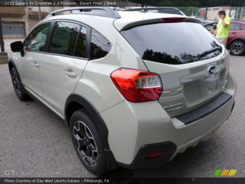 Desert Khaki / Black 2013 Subaru XV Crosstrek 2.0 Premium