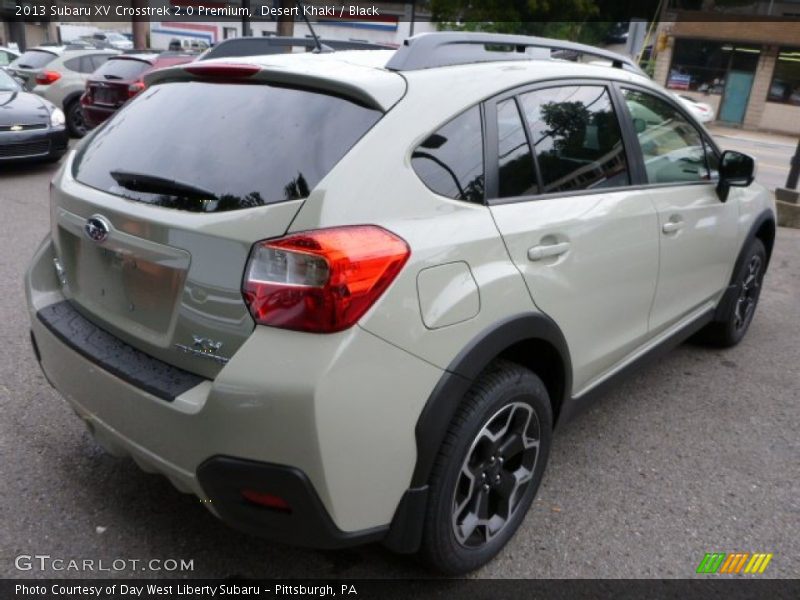 Desert Khaki / Black 2013 Subaru XV Crosstrek 2.0 Premium