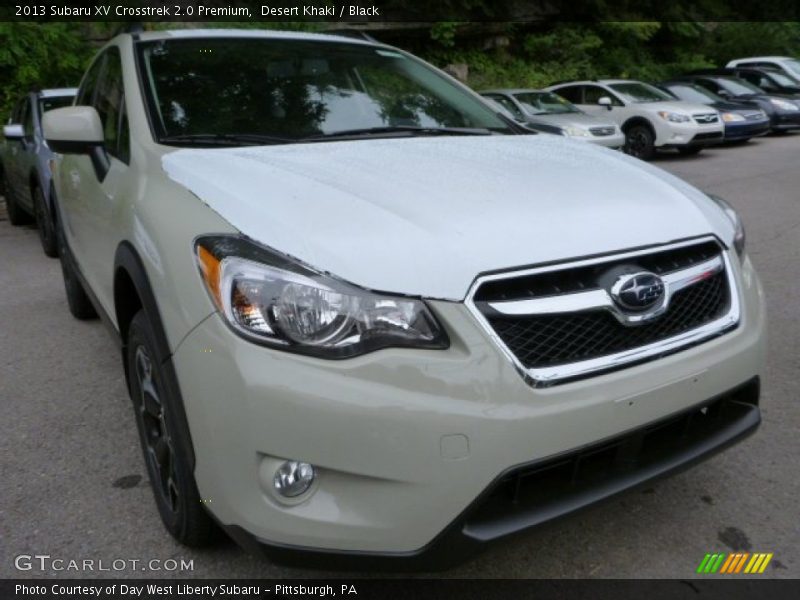 Desert Khaki / Black 2013 Subaru XV Crosstrek 2.0 Premium