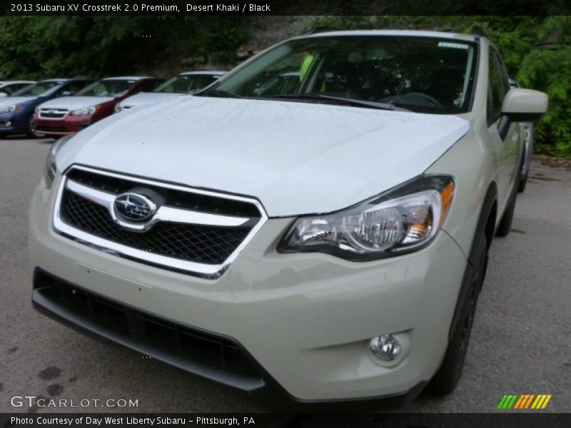 Desert Khaki / Black 2013 Subaru XV Crosstrek 2.0 Premium