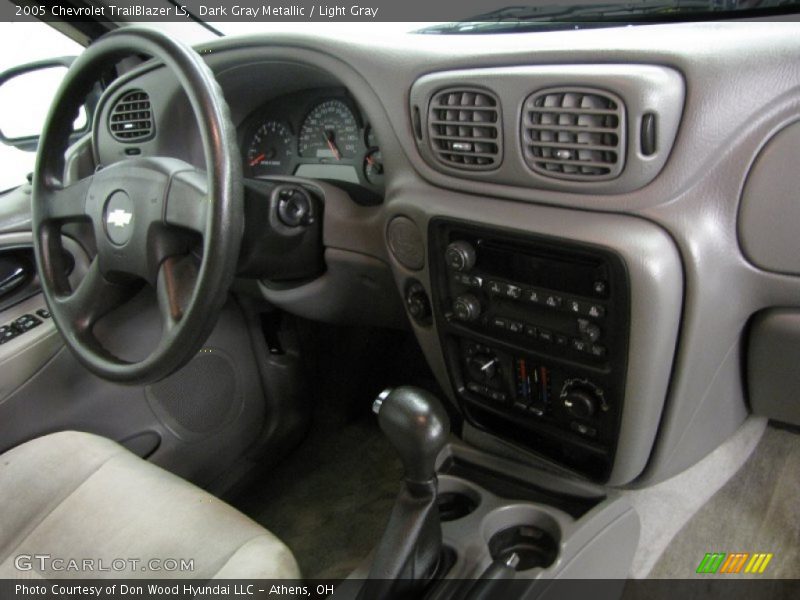 Dark Gray Metallic / Light Gray 2005 Chevrolet TrailBlazer LS