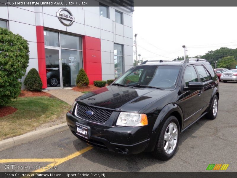 Black / Black 2006 Ford Freestyle Limited AWD