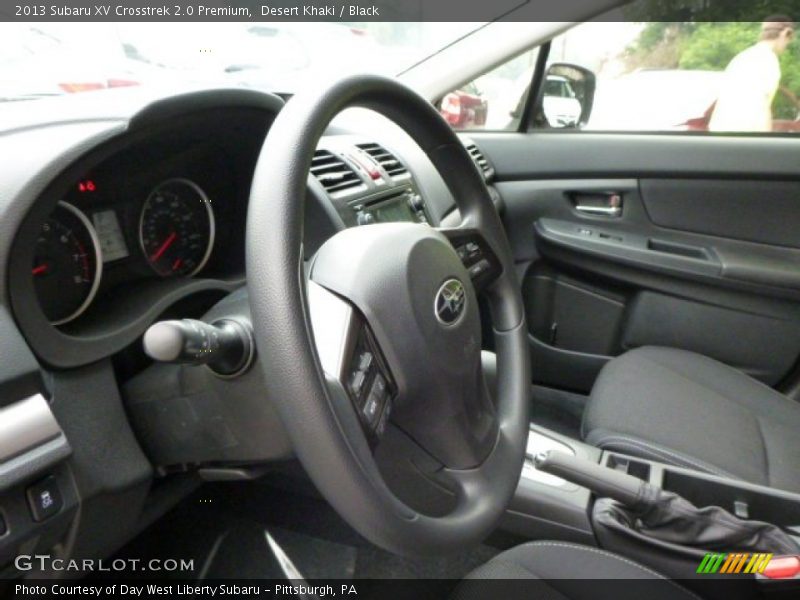 Desert Khaki / Black 2013 Subaru XV Crosstrek 2.0 Premium