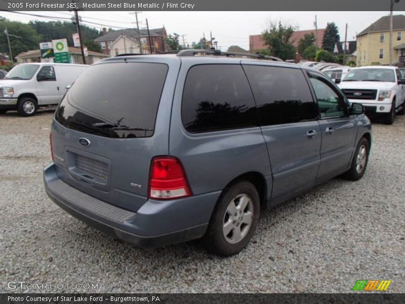 Medium Steel Blue Metallic / Flint Grey 2005 Ford Freestar SES
