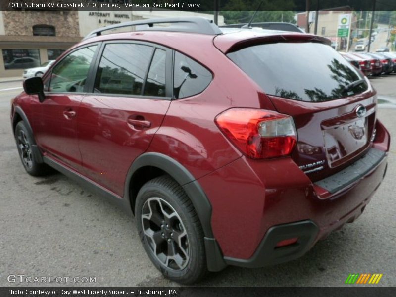 Venetian Red Pearl / Ivory 2013 Subaru XV Crosstrek 2.0 Limited