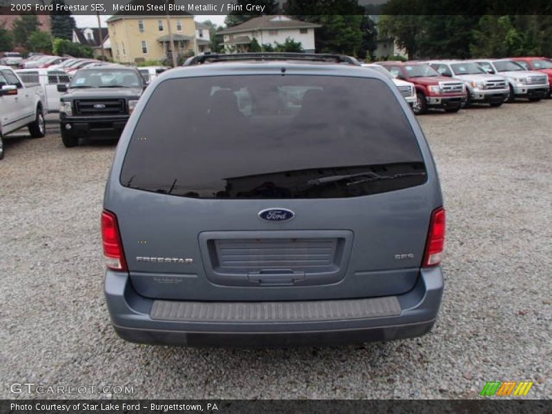 Medium Steel Blue Metallic / Flint Grey 2005 Ford Freestar SES