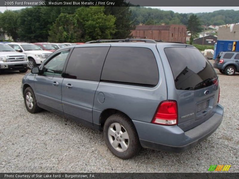 Medium Steel Blue Metallic / Flint Grey 2005 Ford Freestar SES