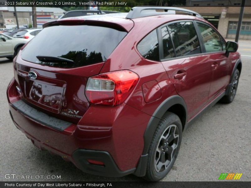 Venetian Red Pearl / Ivory 2013 Subaru XV Crosstrek 2.0 Limited