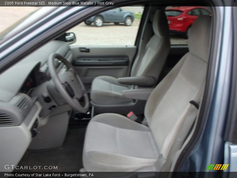 Medium Steel Blue Metallic / Flint Grey 2005 Ford Freestar SES