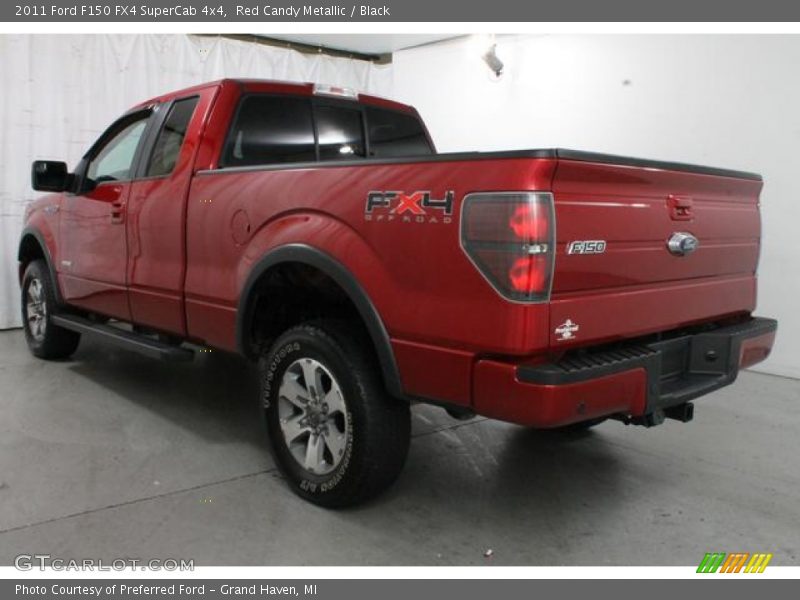  2011 F150 FX4 SuperCab 4x4 Red Candy Metallic