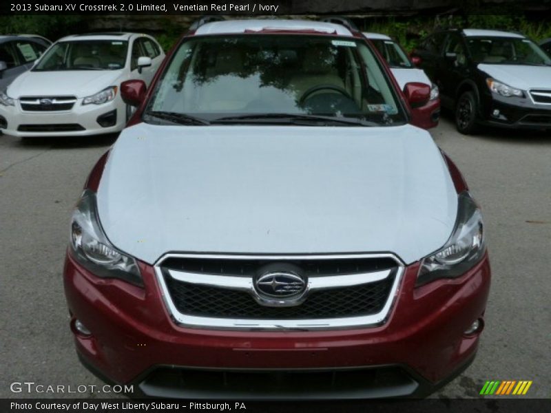 Venetian Red Pearl / Ivory 2013 Subaru XV Crosstrek 2.0 Limited