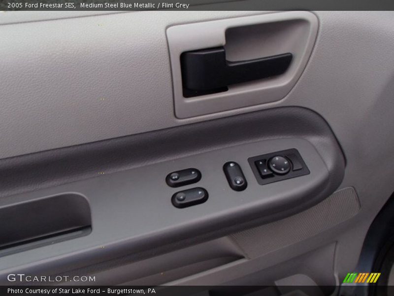 Medium Steel Blue Metallic / Flint Grey 2005 Ford Freestar SES