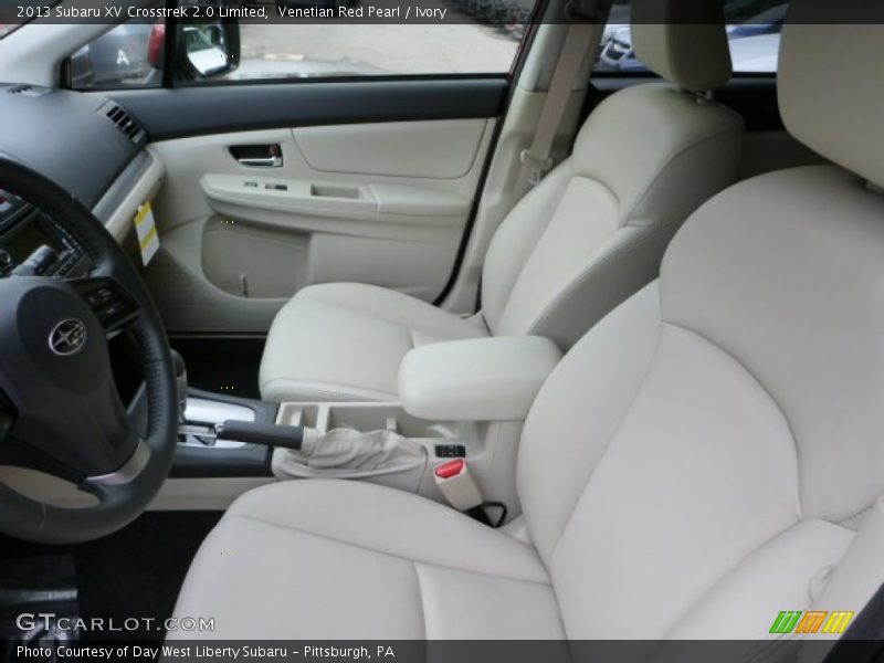 Venetian Red Pearl / Ivory 2013 Subaru XV Crosstrek 2.0 Limited