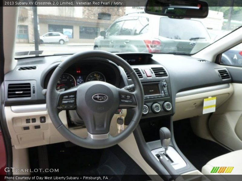 Venetian Red Pearl / Ivory 2013 Subaru XV Crosstrek 2.0 Limited