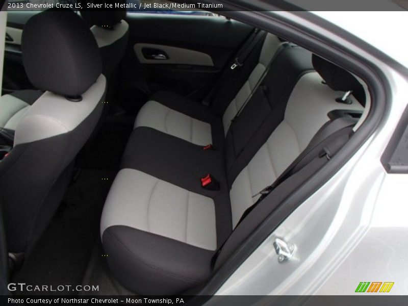 Silver Ice Metallic / Jet Black/Medium Titanium 2013 Chevrolet Cruze LS