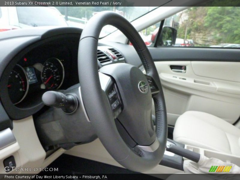 Venetian Red Pearl / Ivory 2013 Subaru XV Crosstrek 2.0 Limited