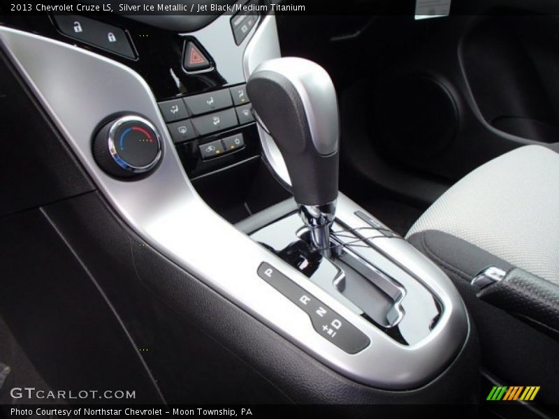 Silver Ice Metallic / Jet Black/Medium Titanium 2013 Chevrolet Cruze LS