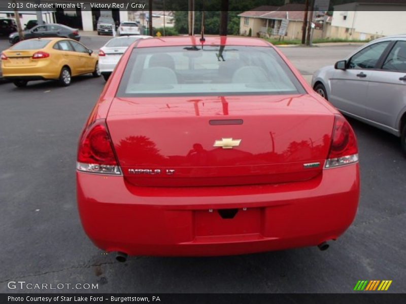 Victory Red / Gray 2013 Chevrolet Impala LT