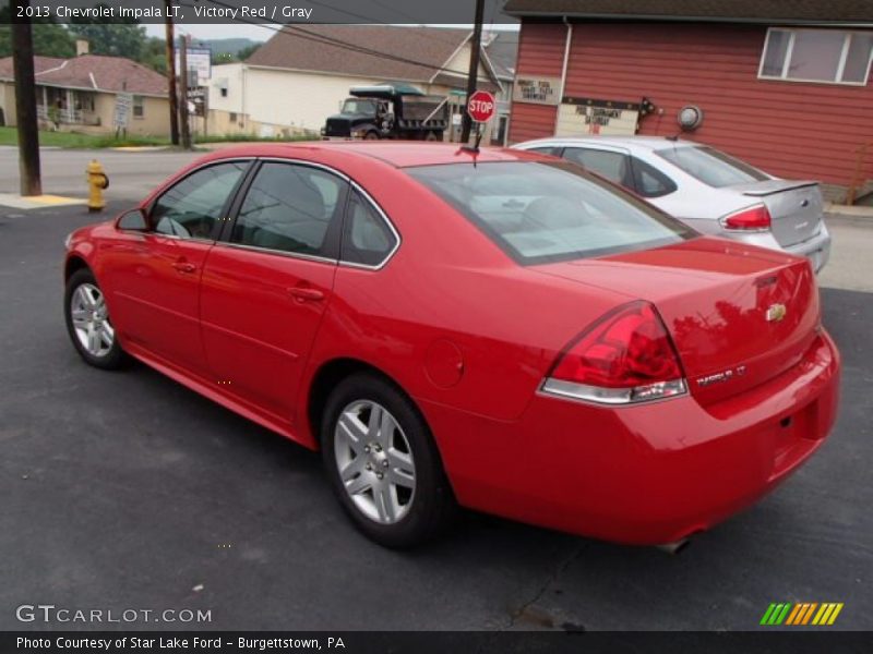 Victory Red / Gray 2013 Chevrolet Impala LT