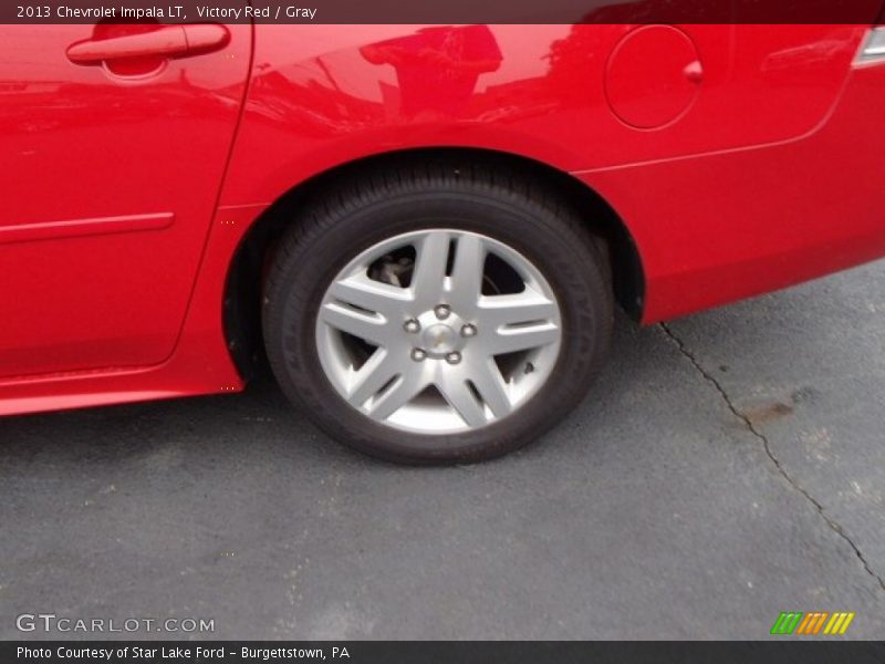 Victory Red / Gray 2013 Chevrolet Impala LT